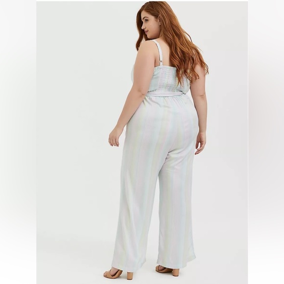 Torrid Disney Her Universe Little Mermaid Ariel Pinafore Jumpsuit Romper Size 3X - Picture 3 of 16